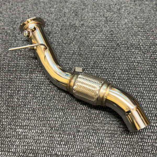 High-quality downpipe for BMW E90 E91 E92 335d with M57N2 (M57TU2) engine