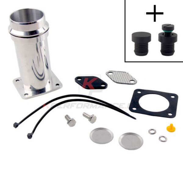 Complete EGR delete kit which is only suitable for the early M47N2 M57N2 and a few M57N engines that does not have an electronic throttle body and DPF equipped