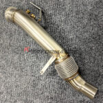 High-quality downpipe for BMW E90 E91 318d 320d with M47N2 (M47TU2) engine