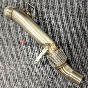 High-quality downpipe for BMW E90 E91 318d 320d with M47N2 (M47TU2) engine