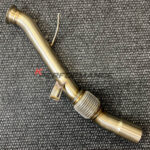 High-quality downpipe for BMW E60 535d and E61 535d pre-facelift models equipped with the M57N (M57TU) engine
