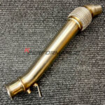 High-quality 3" downpipe for BMW E90 E91 E92 E93 316d 318d 320d 320xd with N47 and N47N engines