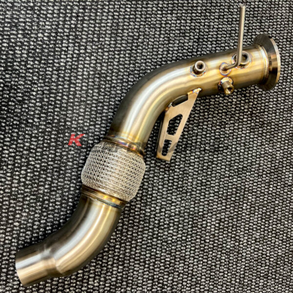 High-quality downpipe for BMW E60 E61 525d 525xd 530d 530xd with M57N2 (M57TU2) engine