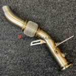 High-quality downpipe for BMW E60 E61 535d with M57N2 (M57TU2) engine