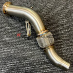 High-quality downpipe for BMW E60 E61 525d 525xd 530d 530xd with M57N2 (M57TU2) engine