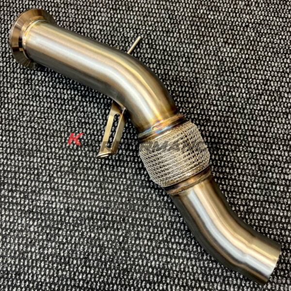 High-quality downpipe for BMW E60 E61 535d with M57N2 (M57TU2) engine