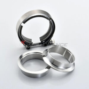 3.5 inch (88.9mm) 304 stainless steel V-Band clamp with flanges kit