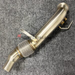 High-quality downpipe for BMW E87 118d 120d with M47N2 (M47TU2) engine