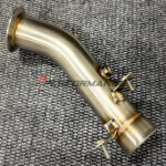 High-quality downpipe for BMW F20 F21 M135i M135iX models with N55 engine (PWG)